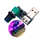 USB регулятор напруги 5-12В на 2.5-7.5В потужності оборотів вентилятора