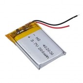 Акумулятор 402030 Li-pol 3.7В 200мАч для RC моделей GPS MP3 MP4 Акумулятор 402030 Li-pol 3.7В 200мАч для RC моделей GPS MP3 MP4