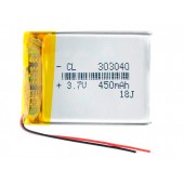 Акумулятор 303040 Li-pol 3.7В 450мАч для RC моделей DVR GPS MP3 MP4