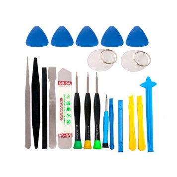 Набор инструментов для вскрытия корпусов разборки ремонта телефонов 21в1