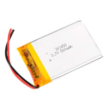 Акумулятор 303450 Li-pol 3.7В 500мАч для RC моделей DVR GPS MP3 MP4