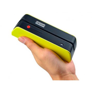 Енкодер пластикових магнітних карт MSRX6 в жовтому корпусі-1