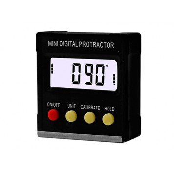 Угломер электронный Мини 360 магнитный, уровень, транспортир MT-2010