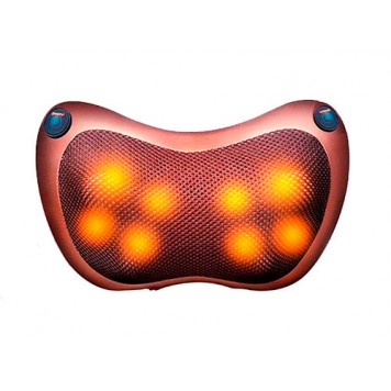Масажна подушка автомобільна з ІЧ-підігрівом масажер Шіацу