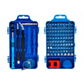Набор инструментов 110в1 для ремонта электроники, отвертка с 98 битами