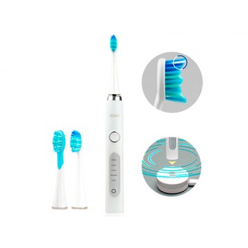 Звукова електрична зубна щітка SEAGO SG-986 + бездротова зарядка