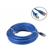 Патч - корд RJ45 47м , мережевий кабель UTP CAT5e 8P8C , LAN , синій Патч - корд RJ45 47м , мережевий кабель UTP CAT5e 8P8C , LAN , синій