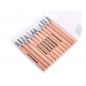 Набор из 12 стамесок для резьбы по дереву Newacalox долота ножи резцы