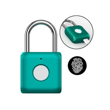 Замок біометричний розумний з відбитком пальця навісний Xiaomi Uodi Kitty