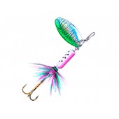 Блесна вертушка вращающаяся 4г цветная блестящая 3 крючка Блесна вертушка вращающаяся 4г цветная блестящая 3 крючка