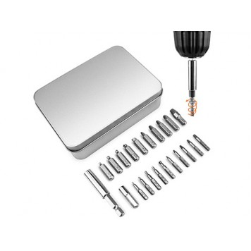 Набір екстракторів 20шт для пошкоджених саморізів, гвинтів, HSS-сталь