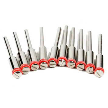 10x Оправлення держак дисків кіл фрез 3мм для дремеля гравера