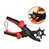 Револьверный дырокол, пробойник для кожи 2-4.5мм, профессиональный