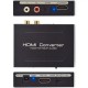 Екстрактор аудіо, перетворювач HDMI, SPDIF, Toslink, RCA, тюльпан