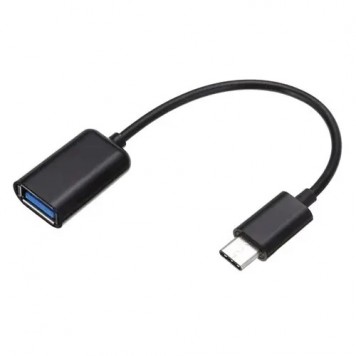 Кабель USB перехідник USB Type-C на USB 3.1 USB-A, OTG, 15 см