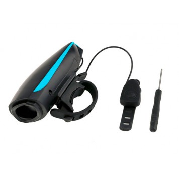Комплект поставки електронного дзвінка для велосипеда, гудка, 140дБ, клаксона-1