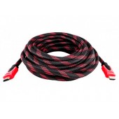 HDMI Кабель 5м, позолочений Premium, в обплітці HDMI Кабель 5м, позолочений Premium, в обплітці