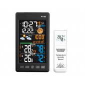 Метеостанція c барометром виносним датчиком РК 5.6" PT19C, кольоровий екран