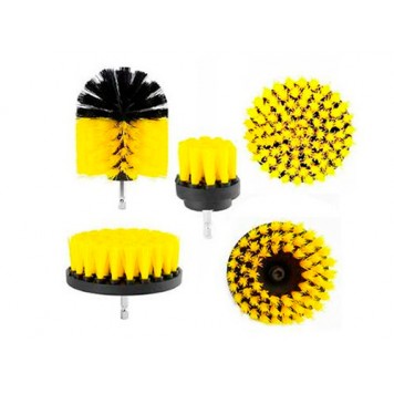 Набор состоит из 5-ти щеток насадок на дрель-1