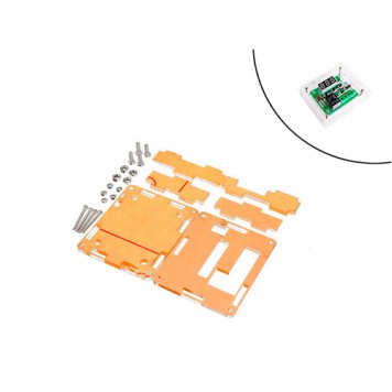 Корпус для цифрового мини термостата терморегулятора W1209, 10А, 12В