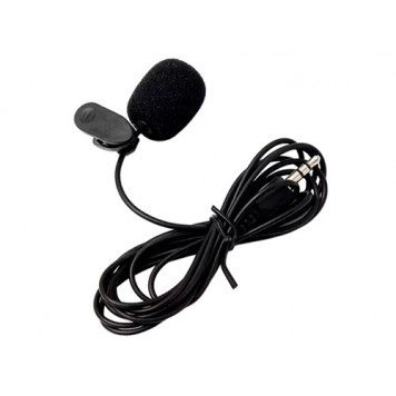 Мікрофон петличний петлички для ПК, ноутбука, камери TRS 3pin