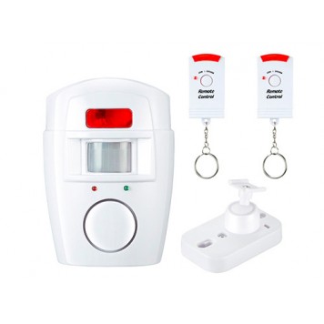 Сигналізація бездротова ІЧ PIR+2 пульта ДК, 105дБ сирена ревун