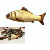М'яка іграшка риба Короп 20см для кішок кота з котячою м'ятою