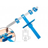 Мебельный кондуктор Шаблон для сверления отверстий под фурнитуру 5мм