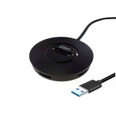 3-портовый USB 3.0 хаб концентратор, до 5 Гбит/с и кардридер, Combo 3-портовый USB 3.0 хаб концентратор, до 5 Гбит/с и кардридер, Combo