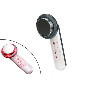 Массажер антицеллюлитный ультразвуковой EMS ИК-прогрев 3в1 для тела и лица