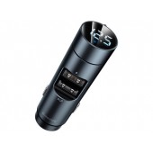 Автомобільний FM-модулятор Bluetooth 5.0 Handsfree 2x USB Baseus BS-01