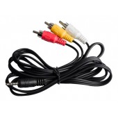 Кабель AV 3 RCA - 3.5мм 3м тюльпани