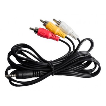 Кабель AV 3 RCA - 3.5мм 3м тюльпани