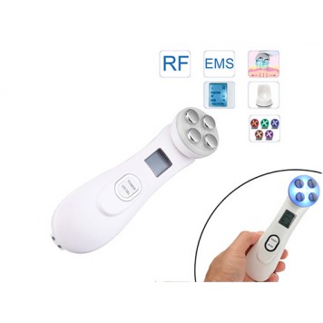 Масажер для обличчя і тіла, електроміостимуляція світлотерапія RF & EMS 9902