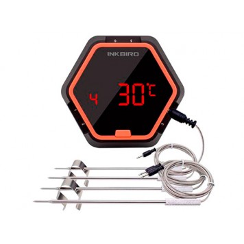 Термометр кулинарный Bluetooth для гриля Inkbird IBT-6XS +4 датчика