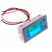 Індикатор заряду акумулятора % вольтметр 9-100В Li-ion LiFePO4 Pb