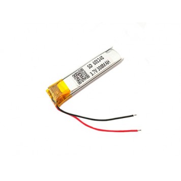 Акумулятор 601240 Li-pol 3.7В 300мАч для RC моделей MP3 Bluetooth гарнітур