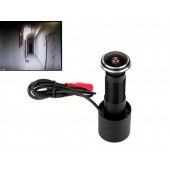 Міні камера кольорова, вічко дверне, Sony IMX323, 1080ТВЛ, PAL