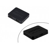 Комутатор HDMI 1x2 порту, FullHD, 3D, спліттер, розгалужувач, компактний