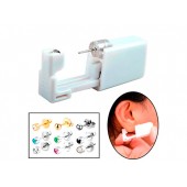 Одноразова система для проколу вуха, пістолет для пірсингу + сережка