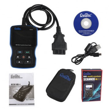 Комплект поставки автомобільного діагностичного сканера Creator C310 +-1
