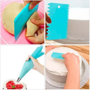 На зображенні приклад застосування елементів набору при створенні кондитерських виробів-3