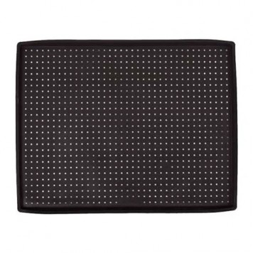 Килимок силіконовий для випічки перфорований з бортами, 39х30см, 1.5 мм