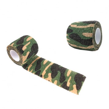 Камуфляжна стрічка із забарвленням джунглі змотана в котушку-1