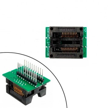 SOP20 - DIP20 перехідник для програматорів 300mil