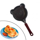 Сковорода для млинців яєчні у формі ведмедя 12см, антипригарна