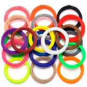 Филамент пластик PLA 20 цветов 200м 1.75мм для 3D-ручки, запаски Филамент пластик PLA 20 цветов 200м 1.75мм для 3D-ручки, запаски