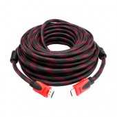 Кабель HDMI - HDMI 15м v1.4 позолочений в обплітці Кабель HDMI - HDMI 15м v1.4 позолочений в обплітці