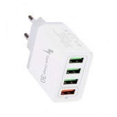 USB 4х сетевое зарядное устройство 5/9/12В 7А, Fast Charger USB 4х сетевое зарядное устройство 5/9/12В 7А, Fast Charger