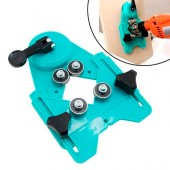 Кондуктор шаблон для сверления алмазными коронками 4-83 мм позиционер